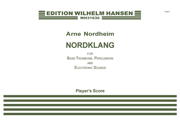Arne Nordheim: Nordklang: Bass Trombone