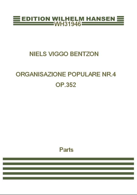 Niels Viggo Bentzon: Organisazione Populare Nr. 4 Op. 352: Organ: Instrumental