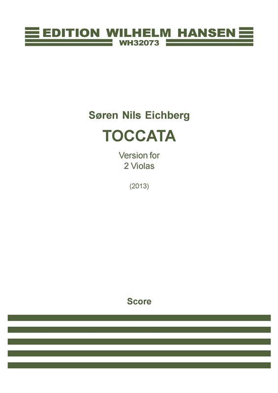 Søren Nils Eichberg: Toccata - Version For 2 Violas: Viola Duet: Instrumental