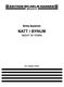 Britta Bystrm Katrin Reinert: Natt I Bynum: SATB: Vocal Work