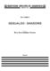 Bo Holten Eva Holten: Gesualdo - Shadows: Opera: Score