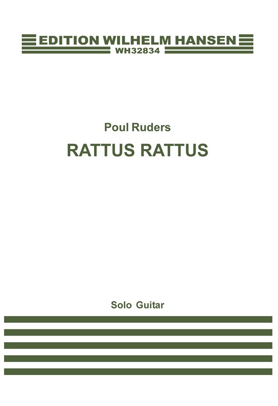 Poul Ruders: Rattus Rattus: Guitar: Instrumental Work