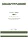 Francis Poulenc: Trio For Piano  Oboe And Bassoon: Oboe & Bassoon: Score and