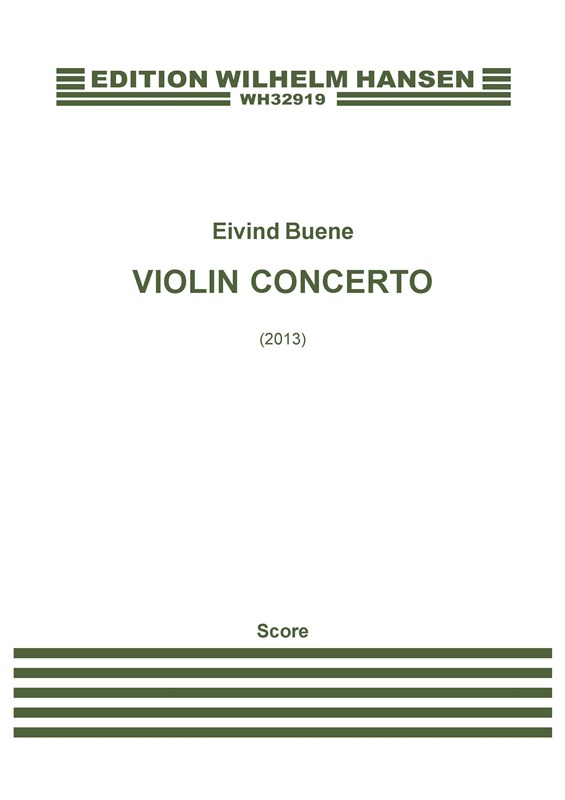 Eivind Buene: Violin Concerto: Violin: Score
