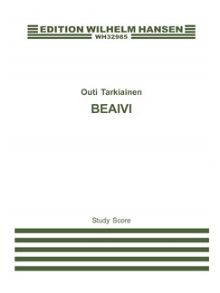 Outi Tarkiainen: Beaivi: Chamber Ensemble: Study Score