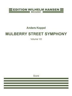 Anders Koppel: Mulberry Street Symphony: Alto Saxophone: Score