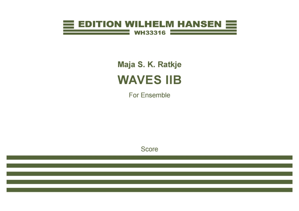 Maja S. K. Ratkje: Waves Iib: Orchestra: Score
