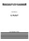 Kaija Saariaho: Il Pleut: Soprano: Single Sheet