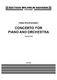 Hans Abrahamsen: Concerto For Piano And Orchestra: Piano: Score