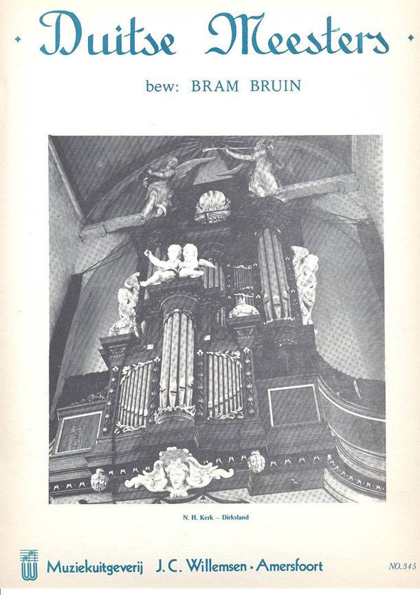 Bruin: Duitse Meesters: Organ: Instrumental Album