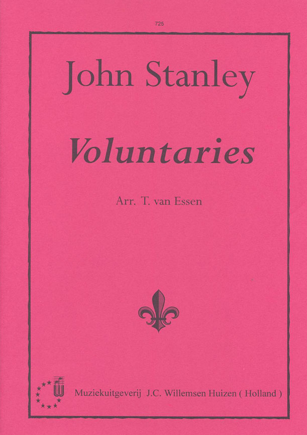 John Stanley: Voluntaries Op.5/7 6/8 6/5 6/2: Piano: Instrumental Album