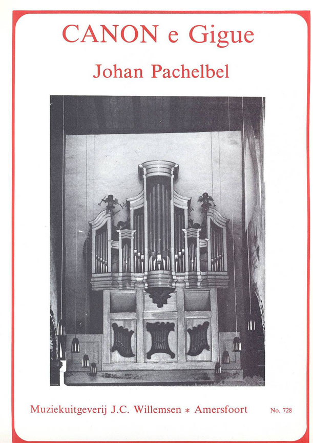 Johann Pachelbel: Canon E Gigue: Organ: Instrumental Work