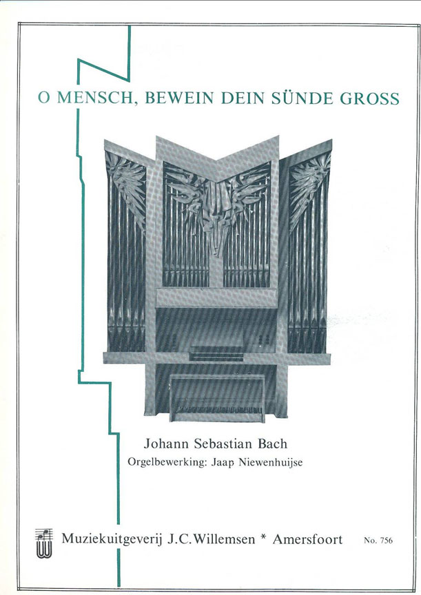 Johann Sebastian Bach: O Mensch  Bewein' Dein' Sünde Gross: Organ: Instrumental