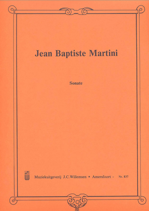 J. B. Martini: Sonate: Organ: Instrumental Album