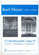 Hoyer: 13 Choralvorspiele Opus 57: Organ: Instrumental Album