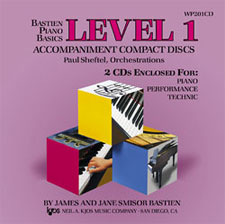 Bastien Piano Basics Level 1 (2CD): Piano: Instrumental Tutor