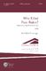 Who Killed Poor Robin: SATB: Vocal Score