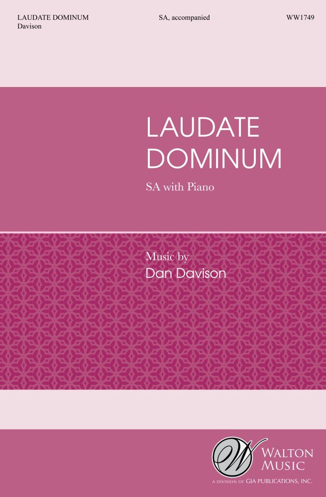 Dan Davison: Laudate Dominum: 2-Part Choir: Vocal Score