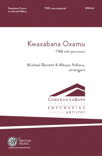 Kwaxabana Oxamu: TTBB: Vocal Score