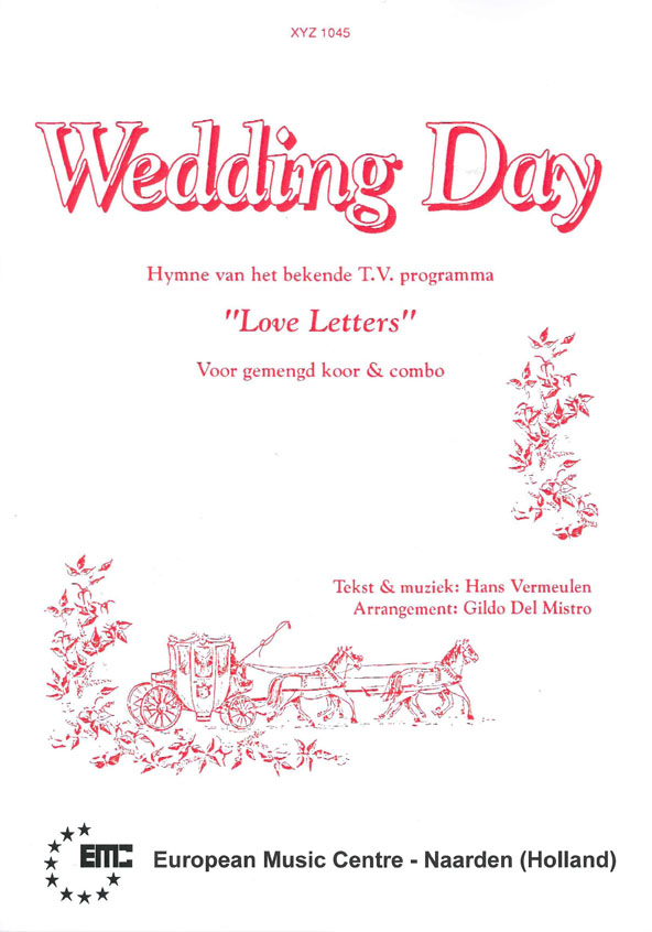 H. Vermeulen: Wedding Day: String Ensemble: Score & Parts