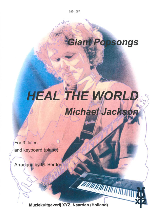 Michael Jackson: Heal The World: Flute Ensemble: Score & Parts