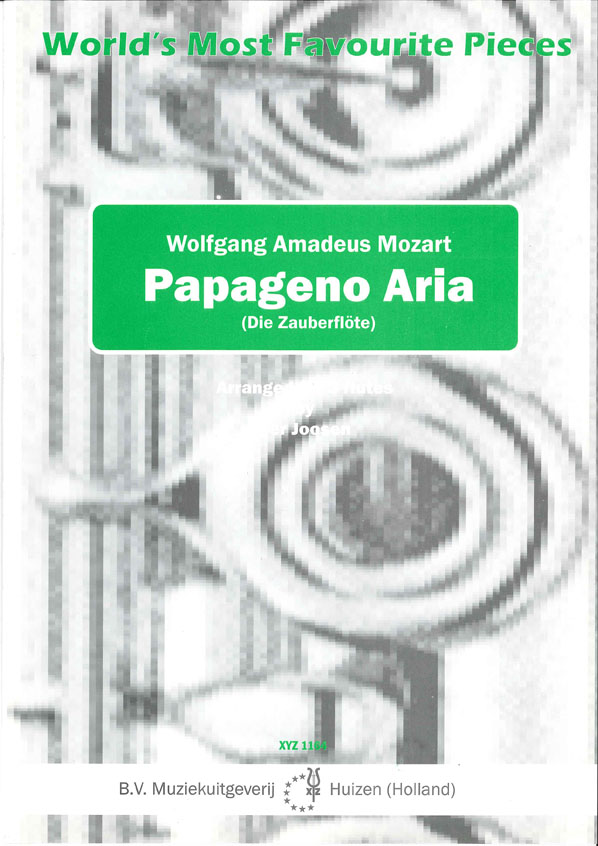 Wolfgang Amadeus Mozart: Papageno Aria: Flute Ensemble: Instrumental Work