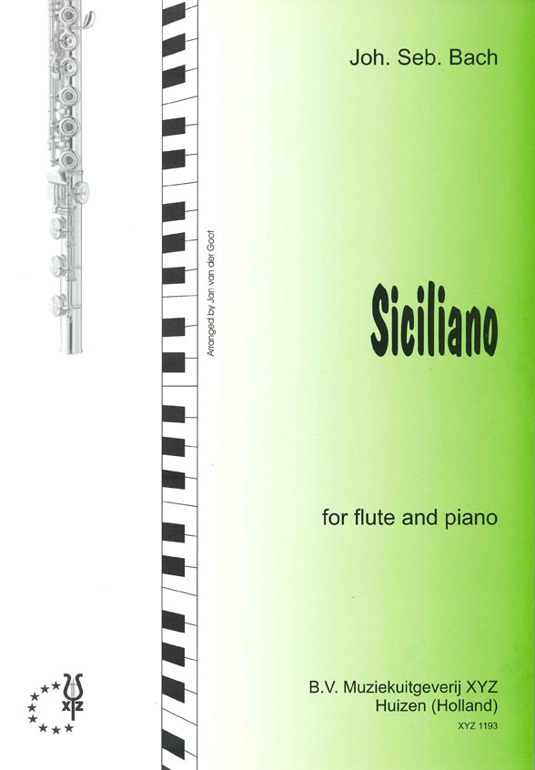 Johann Sebastian Bach: Siciliano: Flute: Instrumental Work