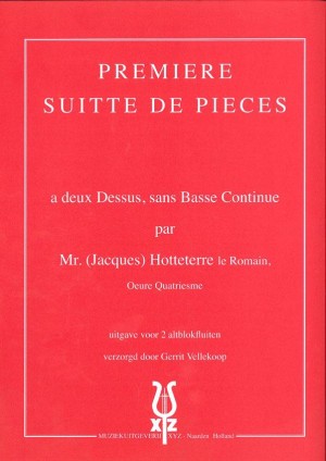 Jacques-Martin Hotteterre: Suite De Pieces 1: Recorder Ensemble: Score