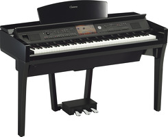 CVP709 Digital Piano - Polished Ebony: Piano