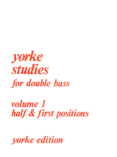 Slatford: Yorke Studies For Double Bass: Double Bass: Instrumental Work