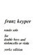 F. Keyper: Rondo Solo: Chamber Ensemble: Instrumental Album