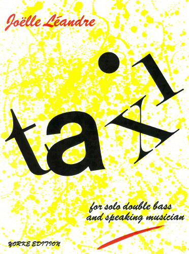 Jolle Landre: Taxi: Double Bass: Vocal Album