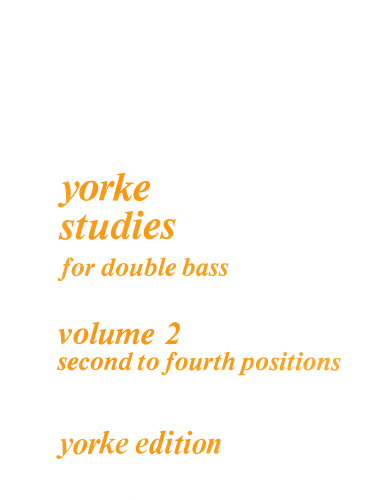 Philip A. Parker: Yorke Studies For Double Bass: Double Bass: Study