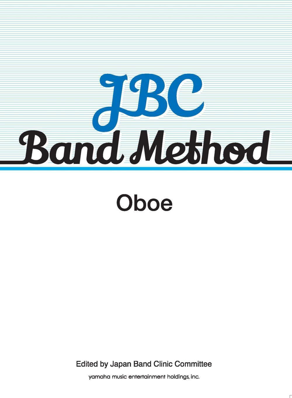 JBC Band Method Oboe: Concert Band: Part