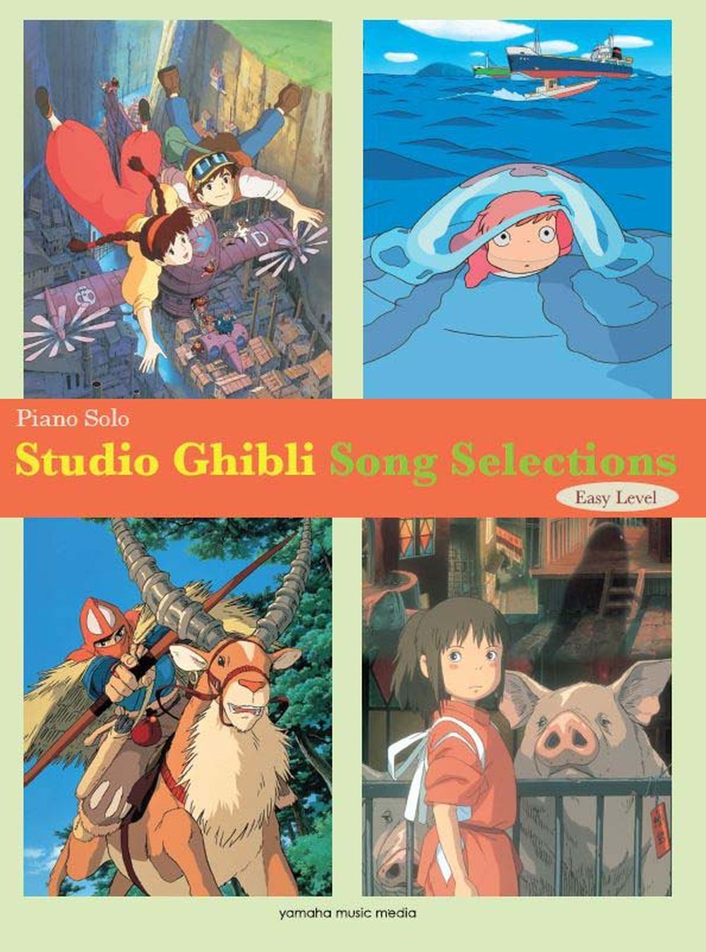 Studio Ghibli Song Selections Easy Piano/English: Piano: Instrumental Album