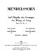 Felix Mendelssohn Bartholdy: Auf Flügeln des Gesanges op. 34/2: Violin: