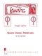 Joseph Lauber: Quatre Danses médiévales op. 45: Flute & Harp: Instrumental Work