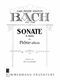 Johann Sebastian Bach: Sonate A ( Cpe ): Flute: Instrumental Work