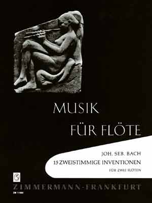 Johann Sebastian Bach: 15 Inventionen 2Stimmig: Flute Duet: Instrumental Work