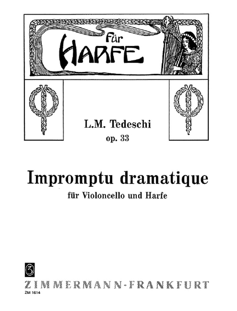 Luigi Maurizio Tedeschi: Impromptu dramatique op. 33: Cello: Instrumental Work