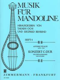 Antonio Vivaldi: Concerto In C For 2 Mandolins And Guitar: Mandolin:
