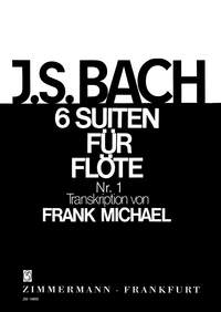 Johann Sebastian Bach: Suite No.1 In G BWV 1007: Flute: Instrumental Work