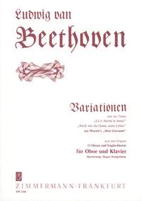 Ludwig van Beethoven: Variations On La Ci Darem La Mano: Oboe: Instrumental Work