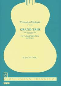 Wenzeslaus Matiegka: Grand Trio op. 15: Violin: Instrumental Work