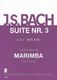 Johann Sebastian Bach: Suite III C-Dur BWV 1009: Marimba: Instrumental Work