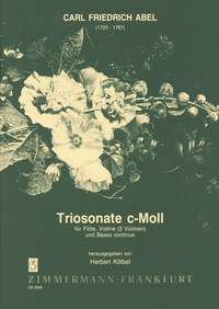 Carl Friedrich Abel: Triosonate c-Moll: Flute & Violin: Instrumental Work