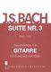 Johann Sebastian Bach: Suite No 3 BWV 1009 For Guitar: Guitar: Instrumental Work
