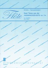 Pyotr Ilyich Tchaikovsky: Two Dances: Flute Ensemble: Score and Parts