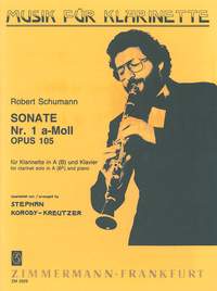 Robert Schumann: Sonate a-Moll op. 105/1: Clarinet: Instrumental Work