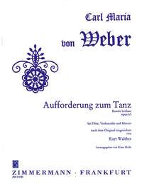 Carl Maria von Weber: Invitation To The Dance Op.65: Piano Trio: Instrumental